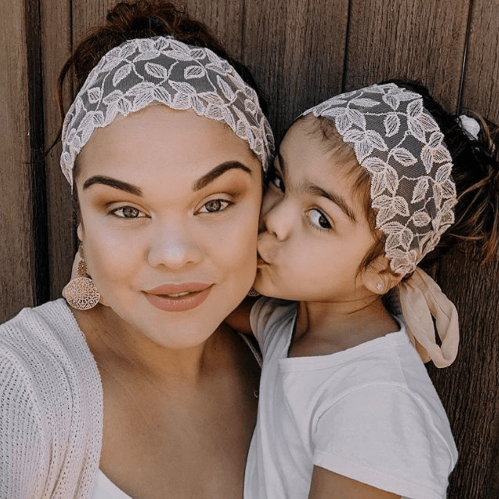 how to wear a headband that ties