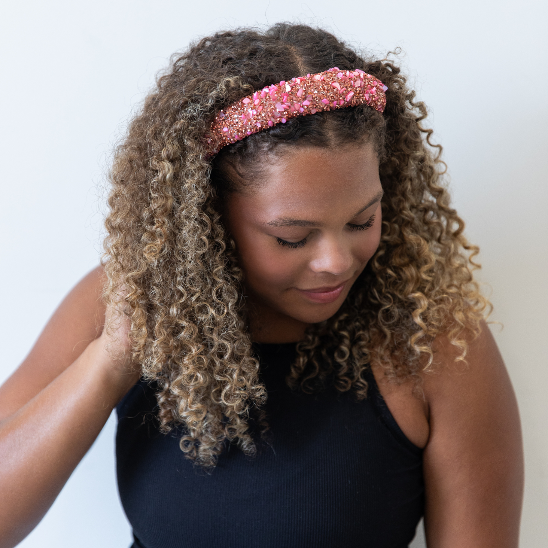 Limited Edition All that Glitters Headband - Pink