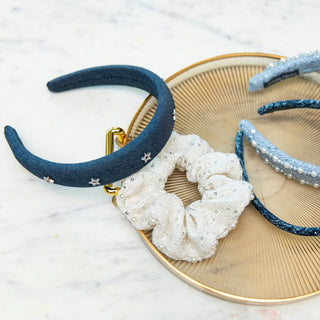 Classic Padded Star Headband - Dark Wash - Headbands of Hope