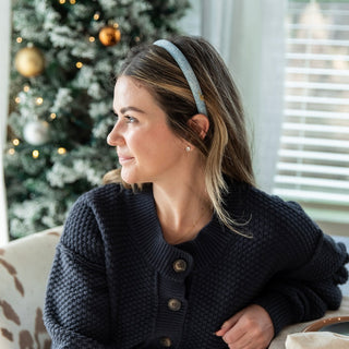 Classic Thin Padded Headband - Light Wash Stars - Headbands of Hope