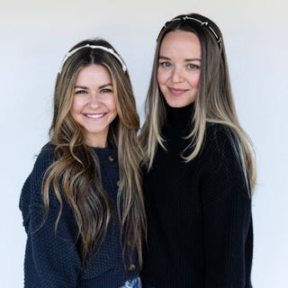 Knotted Satin Headband - Ivory Pearl - Headbands of Hope