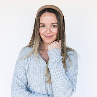 Classic Padded Headband - Light Brown - Headbands of Hope