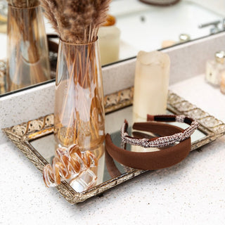 Large Luxe Wavy Claw Clip – Caramel Marble - Headbands of Hope