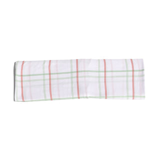 Luxe Reversible Tube Turban - Holiday Plaid
