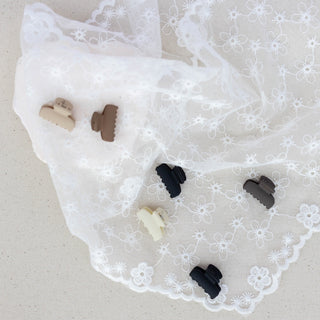 Delicate Lace Headscarf - White - Headbands of Hope