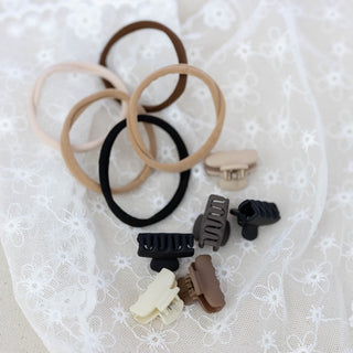 Nylon Hair Ties - 16 pc set - Neutral Set - Headbands of Hope