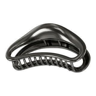Large Crescent Metal Claw Clip - Black - Headbands of Hope