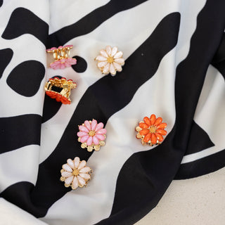 Mini Claw Clip Set of 6 - Daisy Blooms - Headbands of Hope