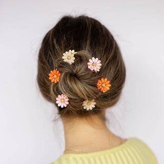 Mini Claw Clip Set of 6 - Daisy Blooms - Headbands of Hope
