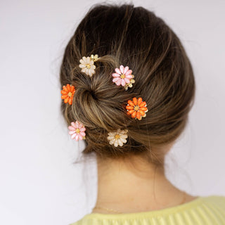 Mini Claw Clip Set of 6 - Daisy Blooms - Headbands of Hope