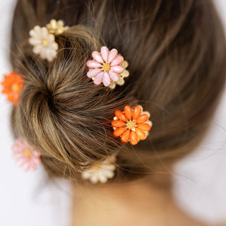 Mini Claw Clip Set of 6 - Daisy Blooms - Headbands of Hope
