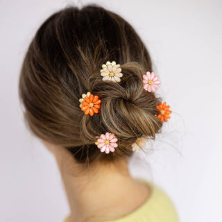 Mini Claw Clip Set of 6 - Daisy Blooms - Headbands of Hope