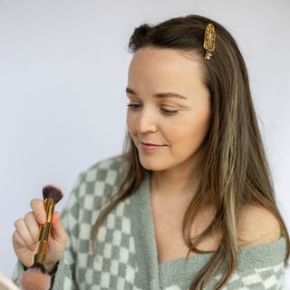 Creaseless Hair Clip Set of 2 - Brown - Headbands of Hope