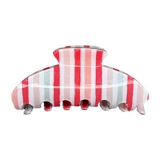 Medium Hair Claw Clip - Stripe Sunset - Headbands of Hope