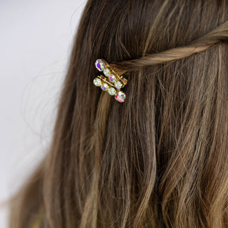 Small Barrette Hair Clip - White - Headbands of Hope