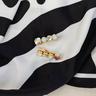 Small Barrette Hair Clip - White - Headbands of Hope