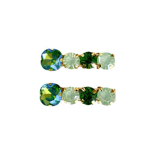 Small Barrette Hair Clip - Jade Green - Headbands of Hope