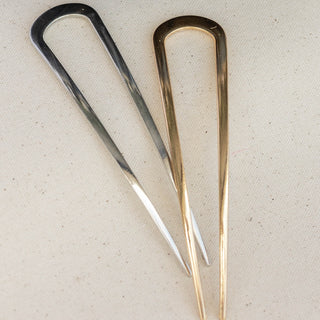 Hair Pin Set of 2 - Gold + Silver - Headbands of Hope