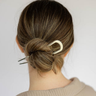 Hair Pin Set of 2 - Gold + Silver - Headbands of Hope