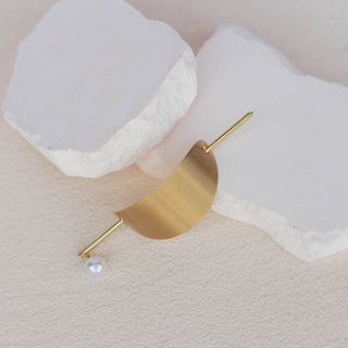 Pearl Drop Ponytail Hair Cuff - Gold - Headbands of Hope