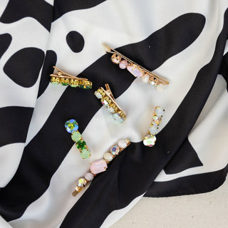 Small Barrette Hair Clip - Jade Green - Headbands of Hope