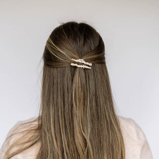 Bobby Pin Set of 2  - Rose Quartz - Headbands of Hope