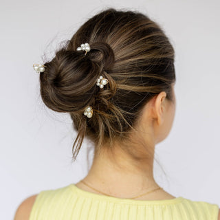 Pearl U Pins - White - Headbands of Hope