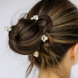 Pearl U Pins - White - Headbands of Hope