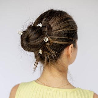 Pearl U Pins - White - Headbands of Hope