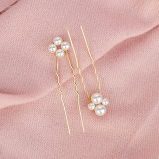 Pearl U Pins - White - Headbands of Hope