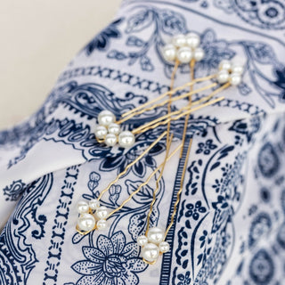Pearl U Pins - White - Headbands of Hope