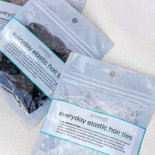 No Snag Elastic Hair Ties - 300 pc/bag - Headbands of Hope