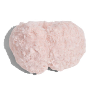 Foldable Plush Faux Fur Earmuffs - Light Pink
