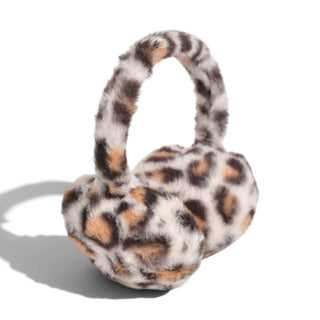 Plush Earmuffs - Leopard