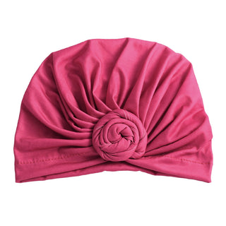 Women's Luxe Bamboo Hope Turban - Berry Pink - Headbands of Hope