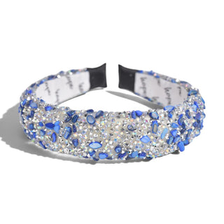 All That Glitters Headband - Blue + Silver