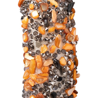 All that Glitters Headband - Black + Orange
