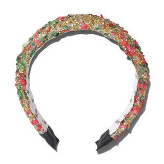 Limited Edition All That Glitters Headband - Christmas Red + Green