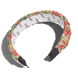 Limited Edition All That Glitters Headband - Christmas Red + Green