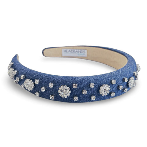 Gorgeous Bear Knotted Denim Rhinestone Headband IMG_88414_1200x1200.jpg?v=  main image 4