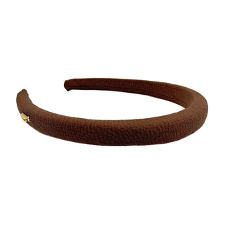 Classic Padded Thin Headband  - Dark Brown - Headbands of Hope