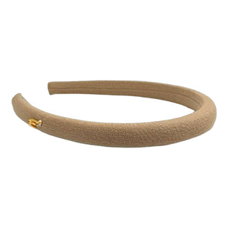 Classic Padded Thin Headband  - Light Brown - Headbands of Hope