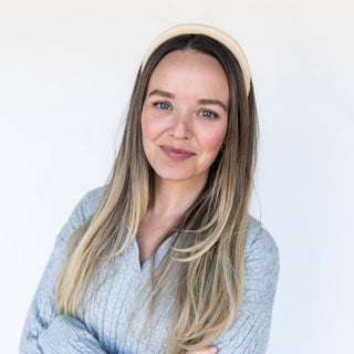 Classic Padded Thin Headband  - Cream - Headbands of Hope