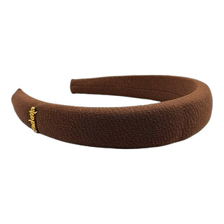 Classic Padded Headband - Dark Brown - Headbands of Hope