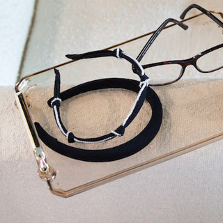 Classic Padded Thin Headband  - Black - Headbands of Hope