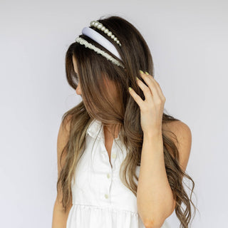 Classic Headband Set - Bridal White - Headbands of Hope