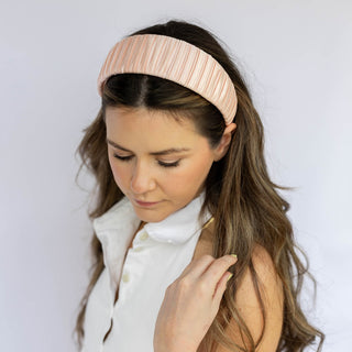 Wide Headband  - Pastel Pink - Headbands of Hope