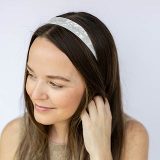 Acetate Wide Headband - Pearlescent - Headbands of Hope