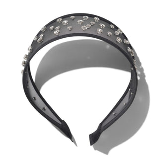 Crystal Mesh Headband - Black