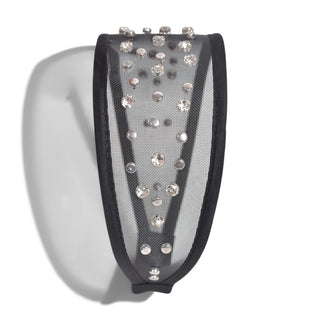 Crystal Mesh Headband - Black
